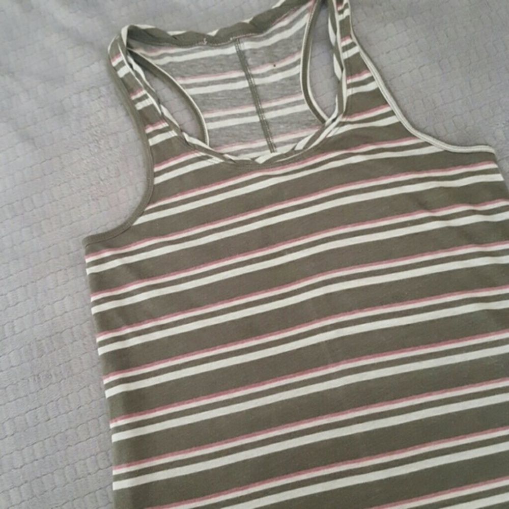 $5 CLOSET CLOSING Urban Outfitters Striped Racer Back Tank Top
